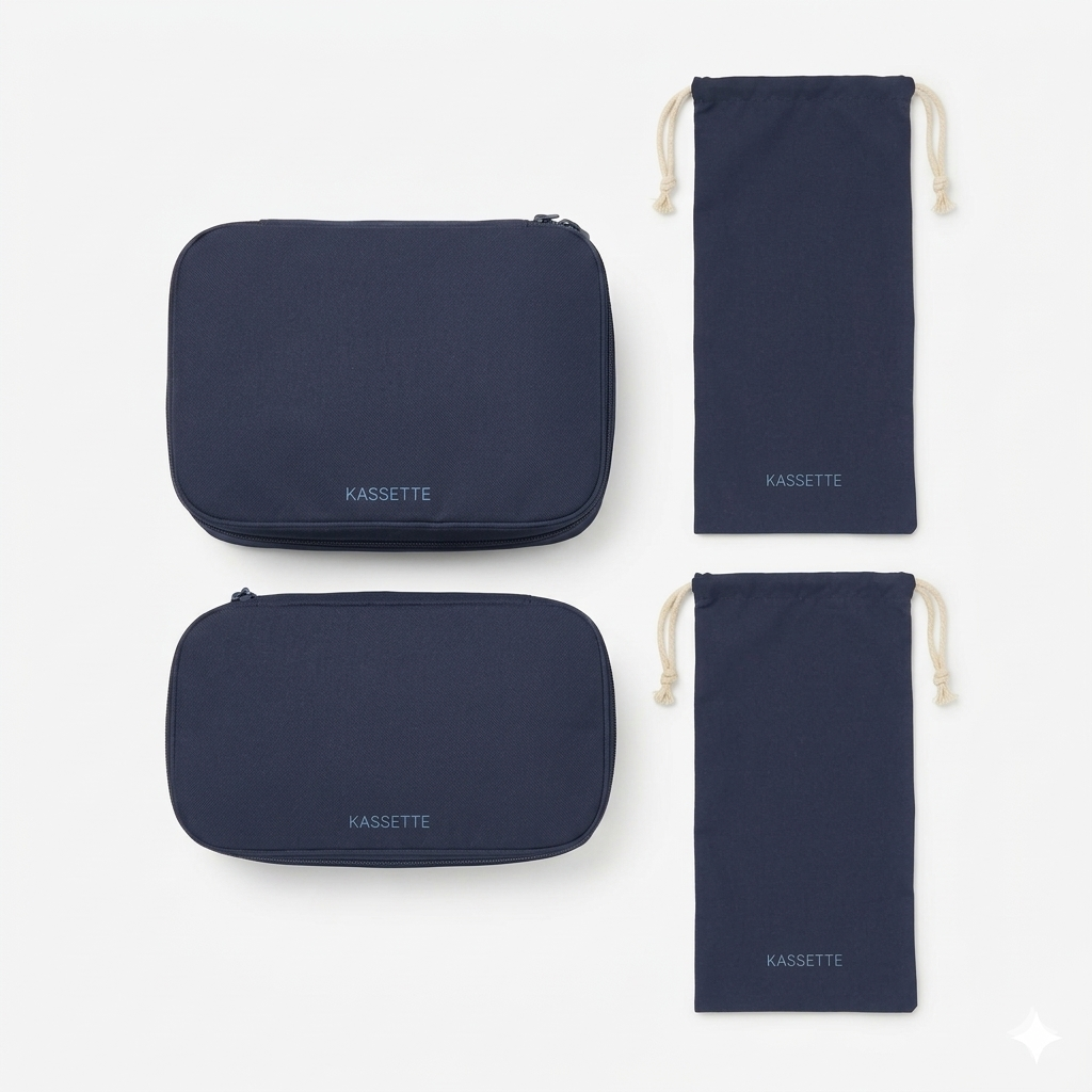 Kassette - Kit Voyage - Bleu Marine